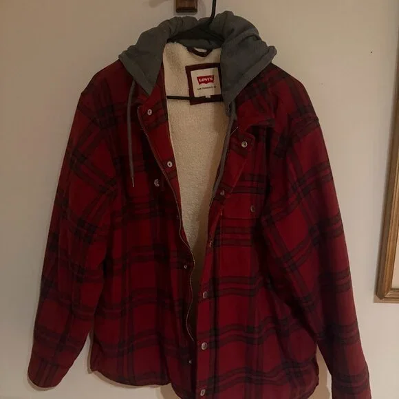 Levis Francisco Sherpa Flannel Jacket - Picture 2 of 3